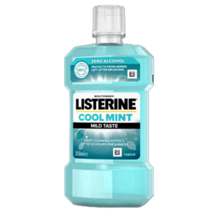 LISTERINE COOL MINT Łagodny Smak PŁ.D/UST 250ML